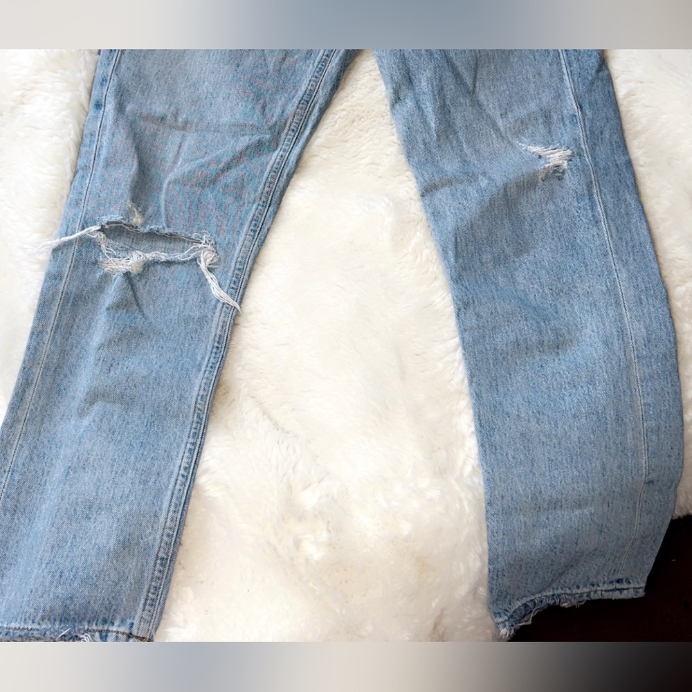 🆕AGOLDE Riley High Rise Straight Crop Jean - Picture 7 of 10